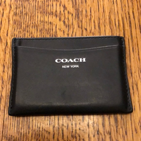 Coach Accessories - Coach leather card holder